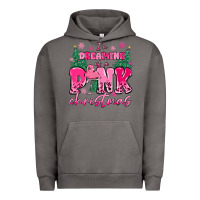 Pigment Tornado i'm dreaming of a pink christmas flamingo Urban Hoodie - MaliasSmallBusiness
