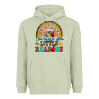 Matcha i love my job for all the little reasons Heavyweight Hoodie - AdoDesignShop