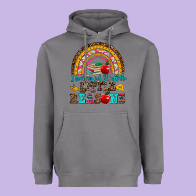I Love My Job For All The Little Reasons Heavyweight Hoodie Designed By Adodesignshop