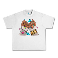 Lunar Rock Afro woman nail art Urban Heavy Tee - RanaPortraitStore