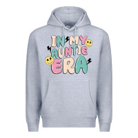 Heather Grey in my auntie era Premium Hoodie - MaliasSmallBusiness