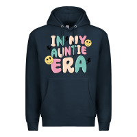 Navy in my auntie era Premium Hoodie - MaliasSmallBusiness