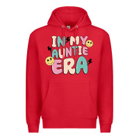 Red in my auntie era Premium Hoodie - MaliasSmallBusiness
