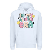 White in my auntie era Premium Hoodie - MaliasSmallBusiness