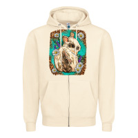 Sandshell Western Rabbit Zipper Hoodie - Neo Western