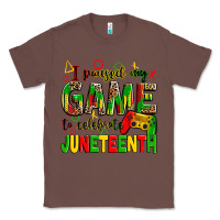 Chestnut i paused my game to celebrate juneteenth Classic Tee - Zillion Design Studio