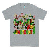 Heather Grey i paused my game to celebrate juneteenth Classic Tee - Zillion Design Studio
