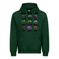 Forest Green god says i am Urban Hoodie - MaliasSmallBusiness