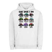 Pigment Lunar Rock god says i am Urban Hoodie - MaliasSmallBusiness