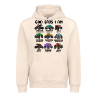 Sandshell god says i am Urban Hoodie - MaliasSmallBusiness