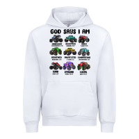 White god says i am Urban Hoodie - MaliasSmallBusiness
