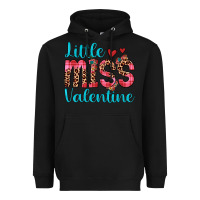 Black little miss valentine Heavyweight Hoodie - JahusDesignShop