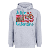 Heather Grey little miss valentine Heavyweight Hoodie - JahusDesignShop