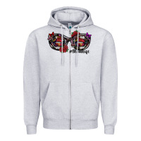 Heather Grey momlife Zipper Hoodie - SublimationCraftShop