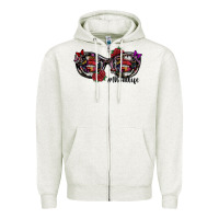 Oatmeal Heather momlife Zipper Hoodie - SublimationCraftShop