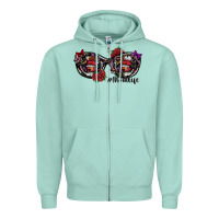 Seafoam momlife Zipper Hoodie - SublimationCraftShop