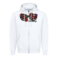 White momlife Zipper Hoodie - SublimationCraftShop