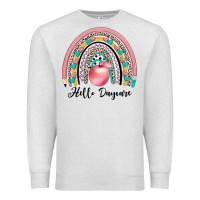 Oatmeal Heather hello daycare Premium Sweatshirt - JahusDesignShop