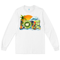 White love kiwi summer Long Sleeve Tee - texasbilliewilder