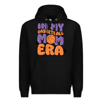 Black in my basketball mom era Premium Hoodie - MaliasSmallBusiness