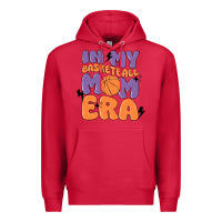 Cardinal in my basketball mom era Premium Hoodie - MaliasSmallBusiness
