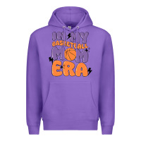 Purple in my basketball mom era Premium Hoodie - MaliasSmallBusiness