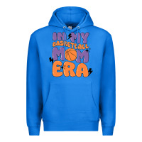 True Royal in my basketball mom era Premium Hoodie - MaliasSmallBusiness