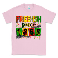 Bubblegum Pink free ish since 1865 Classic Tee - Zillion Design Studio