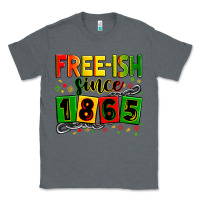 Charcoal Heather free ish since 1865 Classic Tee - Zillion Design Studio