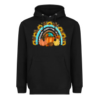Black Fall rainbow Heavyweight Hoodie - Artiststas