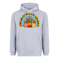 Heather Grey Fall rainbow Heavyweight Hoodie - Artiststas