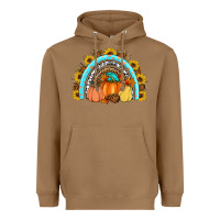 Toasted Coconut Fall rainbow Heavyweight Hoodie - Artiststas