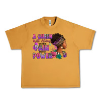 Peanut Butter A queen will always turn pain into power Urban Heavy Tee - RanaPortraitStore