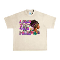 Sandshell A queen will always turn pain into power Urban Heavy Tee - RanaPortraitStore