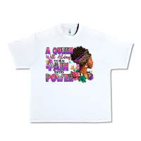 White A queen will always turn pain into power Urban Heavy Tee - RanaPortraitStore