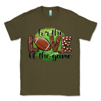Army Green for the love of the game football Classic Tee - BarkalooDesign