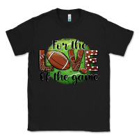 Black for the love of the game football Classic Tee - BarkalooDesign