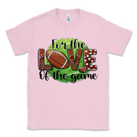 Bubblegum Pink for the love of the game football Classic Tee - BarkalooDesign