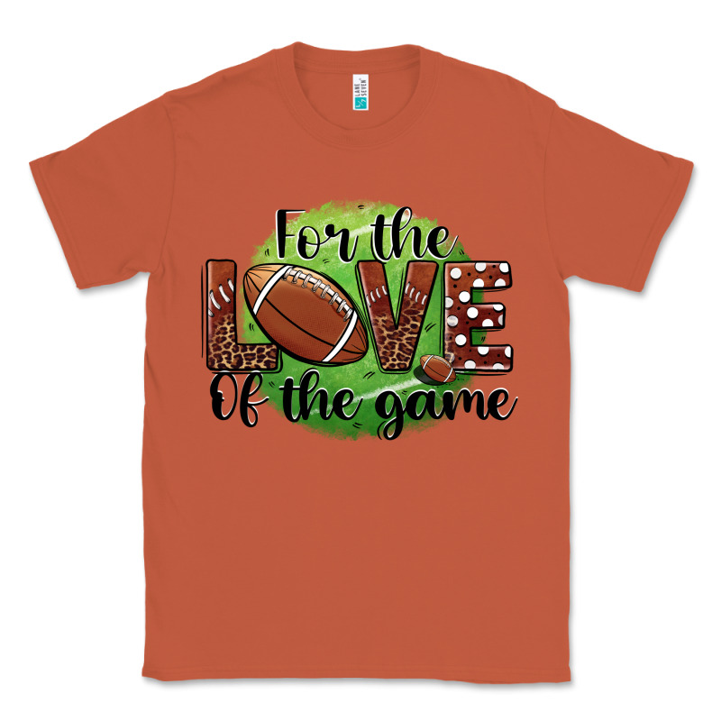 For The Love Of The Game Football Classic Tee by BarkalooDesign | Teevron