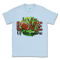Dusty Blue for the love of the game football Classic Tee - BarkalooDesign