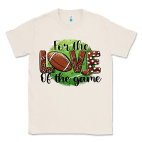 Natural for the love of the game football Classic Tee - BarkalooDesign
