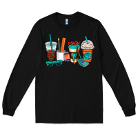 Black math teacher coffee cups Long Sleeve Tee - AdoDesignShop