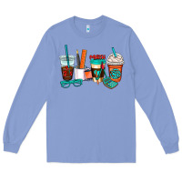 Colony Blue math teacher coffee cups Long Sleeve Tee - AdoDesignShop