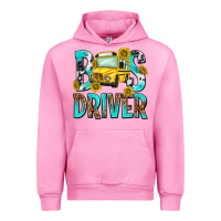 Fuchsia Pink bus driver Urban Hoodie - NancyCooperArtShop