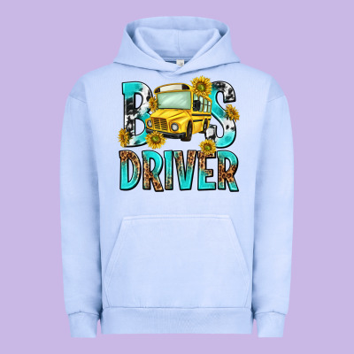 Bus Driver Urban Hoodie Designed By Nancycooperartshop