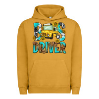 Pigment Peanut Butter bus driver Urban Hoodie - NancyCooperArtShop