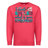 Cardinal i create smile what is your superpower Premium Sweatshirt - AdoDesignShop