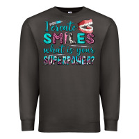 Smoke i create smile what is your superpower Premium Sweatshirt - AdoDesignShop