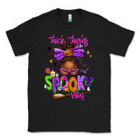 Black Thick Thighs Spooky Vibes Classic Tee - texasbilliewilder