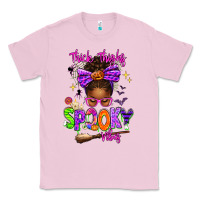 Bubblegum Pink Thick Thighs Spooky Vibes Classic Tee - texasbilliewilder